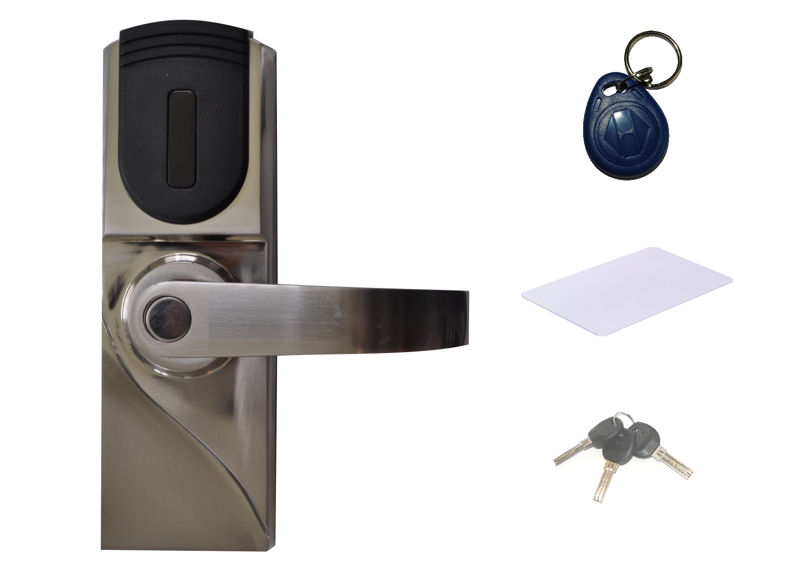 Weatherproof Key Card Access Electronic Office Door Lock MID300 - Click Image to Close